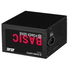 Блок питания 2E Basic Power (400W), >80%, 120мм, 1xMB 24pin(20+4), 1xCPU 8pin(4+4), 3xMolex, 4xSATA, 1xPCIe 8pin(6+2)