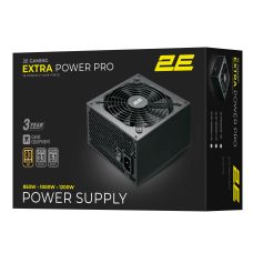 Блок питания 2E GAMING Extra Power Pro ATX3.1 GEN5.0 (1000W), >90%, 80+ Gold, 140мм, 1xMB 24pin(20+4), 2xCPU 8pin(4+4), 3xMolex, 6xSATA, 4xPCIe 8 16pin, Full Modular