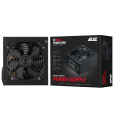 Блок питания 2E Basic Power (500W), >80%, 120мм, 1xMB 24pin(20+4), 1xCPU 8pin(4+4), 3xMolex, 4xSATA, 2xPCIe 8pin(6+2)