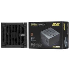 Блок живлення 2E GAMING Stable Power Pro ATX3.1 GEN5.0 (700W), >85%, 80+ Bronze, 120мм, 1xMB 24pin(20+4), 2xCPU 8pin(4+4), 3xMolex, 6xSATA, 4xPCIe 8pin(6+2), 1xPCIe GEN5 16pin