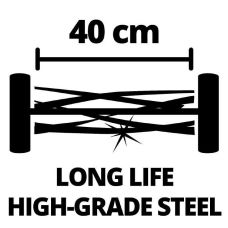 Газонокосарка механічна Einhell GC-HM 400 40см 27л 13-37мм 7.5кг