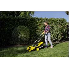 Набор газонокосилки и триммер садовый аккумуляторные Karcher LMO 18-33+LTR 18-25+Starter kit 18В 1х2.5А·час 33см 35-65мм 35л