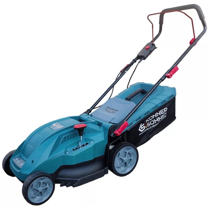 Газонокосилка сетевая Konner&Sohnen KS 38LM16 1600Вт 38см 40л 25-75мм 13.2кг Газонокосилка сетевая Konner&Sohnen KS 38LM16 1600Вт 38см 40л 25-75мм 13.2кг