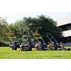 Газонокосилка аккумуляторная DeWalt 2х18В 53см 67л 25-102мм 28кг без АКБ и ЗП