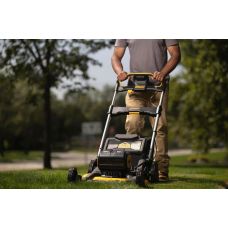 Газонокосилка аккумуляторная DeWalt 2х18В 53см 67л 25-102мм 28кг без АКБ и ЗП