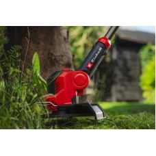 Тример акумуляторний Einhell GE-CT 18/25-1 Li - Solo 18В 8400об/хв 25см пластикові ножі + волосінь 2.0кг без АКБ та ЗП