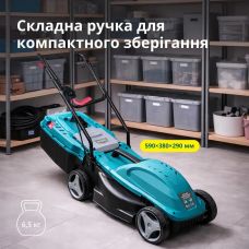 Газонокосарка мережева Konner&Sohnen KS 32LM12 1200Вт 32см 30л 25-65мм 6.5кг