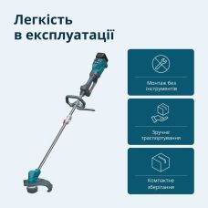 Набор из двух аккумуляторных инструментов Konner&Sohnen KS SHT-BCT-SET 20В ножницы для травы KS SHT-20V и триммер садовый KS BCT-20V акб 1х4А·час ЗП 8.1кг