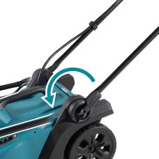 Газонокосарка акумуляторна Makita LXT DLM 18В акб 1х4А·год ЗПDC18SD 33см 30л 20-75мм 13.2кг
