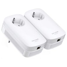 Комплект Адаптерiв Powerline TP-LINK TL-PA8010PKIT AV1300, 1xGE, (TL-PA8010 2шт), Розетка