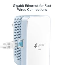 Комплект адаптеров Powerline TP-LINK TL-WPA7517KIT (TL-WPA7517 + TL-PA7017) AC1200, AV1000, 1xGE MESH