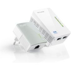 Комплект адаптеров Powerline TP-LINK TL-WPA4220KIT AV600, N300, (TL-WPA4220 1шт, TL-PA4010 1шт)