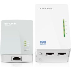Комплект Адаптерiв Powerline TP-LINK TL-WPA4220KIT AV600, N300, (TL-WPA4220 1шт, TL-PA4010 1шт)