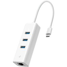 Сетевой адаптер TP-LINK UE330С 1xGE, 3xUSB3.0, USB-С