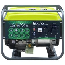 Бензиновый генератор Konner&amp;Sohnen Basic KSB 70C, 230В, 5-5.5кВт, ручной стартер