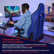 Кресло Trust GXT714 Ruya ECO, ПУ кожа, 3D-Armrests, черный