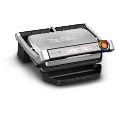 Гриль Tefal притискний OptiGrill+ 2000Вт, темп. режимів-4, знімні пластини, алюміній, метал