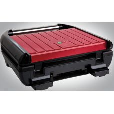 Гриль Russell Hobbs прижимной Family SteelGrill 1650Вт, темп. режимов-1, металл, красно-черный
