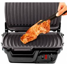 Гриль Tefal прижимной Ultracompact 2000Вт, темп. режимов-3, съемные пластины, раскрытие на 180°, металл