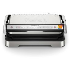 Гриль Tefal прижимной OptiGrill 4in1 XL 2200Вт, темп. режимов-4, съемные пластины, форма для выпечки, металл