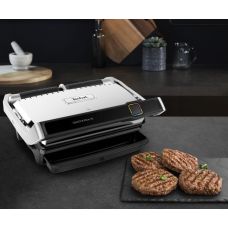 Гриль Tefal прижимний OptiGrill Elite XL 2200Вт, темп. режимів-16, з`ємні пластини, метал