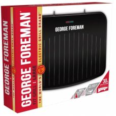Гриль George Foreman прижимной Fit Grill Large 2400Вт, темп. режимов-1, пластик, черный