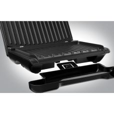 Гриль Russell Hobbs прижимной Family SteelGrill 1650Вт, темп. режимов-1, металл, красно-черный
