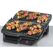 Гриль Tefal прижимной Ultracompact 2000Вт, темп. режимов-3, съемные пластины, раскрытие на 180°, металл