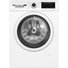 Стирально-сушильная машина Bosch фронтальная, 8(5)кг, 1400, E, 59см, дисплей, белый