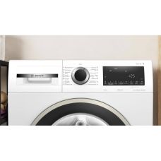 Стиральная машина Bosch фронтальная, 8кг, 1400, A, 59см, дисплей, белый