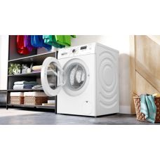 Стиральная машина Bosch фронтальная, 7кг, 1200, A, 59см, дисплей, белый