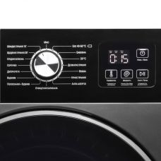 Стиральная машина ARDESTO передняя Black Mars, 6кг, 1200, А+++, 46.5см, дисплей, инвертор, серый
