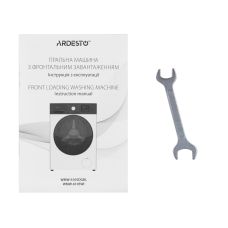 Стиральная машина ARDESTO передняя Black Mars, 6кг, 1200, А+++, 46.5см, дисплей, инвертор, белый