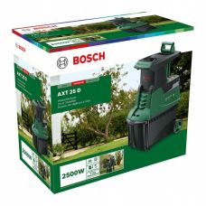 Измельчитель садовый Bosch AXT 25 D 2500Вт 40мм 31.3кг фреза низкошумная
