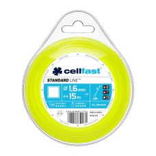 Леска косильная Cellfast квадрат 1.6x15м