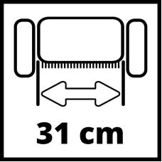 Аэратор-скарификатор аккумуляторный Einhell GC-SC 36/31 Li PXC 18В 31см 10.9кг без АКБ и ЗП