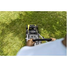 Газонокосилка аккумуляторная Karcher LMO 4-18 Dual 18В акб 1х5А·час 37см 25-65мм