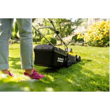 Газонокосилка аккумуляторная Karcher LMO 2-18 Battery 18В 32см 25-60мм без АКБ и ЗП