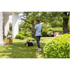 Газонокосарка акумуляторна Karcher LMO 5-18 Dual 18В 41см 25-70мм без АКБ та ЗП