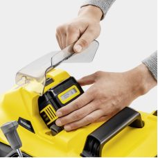 Газонокосилка аккумуляторная Karcher LMO 34-18 Dual 18В 34см 25-60мм