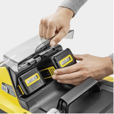 Газонокосарка акумуляторна Karcher LMO 5-18 Dual 18В 41см 25-70мм без АКБ та ЗП