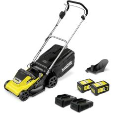 Газонокосилка аккумуляторная Karcher LMO 4-18 Dual 18В акб 1х5А·час 37см 25-65мм