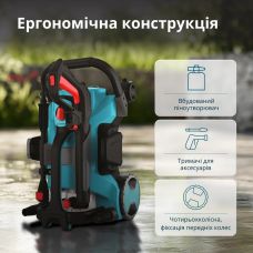 Мойка высокого давления Konner&Sohnen KS 1800-2200Вт 70-160бар 336л/ч шланг 8м 10кг