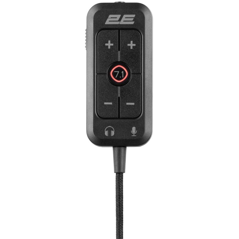 Наружная звуковая карта 2E GAMING SCG-001, 7.1, 1*3.5мм, USB-A Наружная звуковая карта 2E GAMING SCG-001, 7.1, 1*3.5мм, USB-A