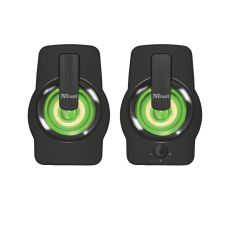 Акустическая система Trust Gemi 2.0, USB/AUX, RGB, черный