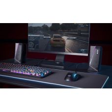 Акустическая система Trust GXT 609 Zoxa 2.0, USB/AUX, RGB, черный