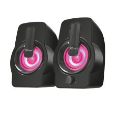 Акустическая система Trust Gemi 2.0, USB/AUX, RGB, черный