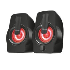 Акустическая система Trust Gemi 2.0, USB/AUX, RGB, черный