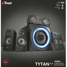 Акустична система Trust GXT 658 Tytan 5.1, 90Вт, AUX, чорний