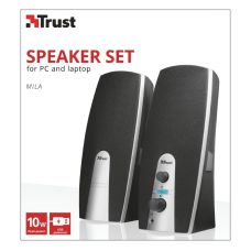 Акустична система Trust Mila 2.0, USB/AUX, чорний